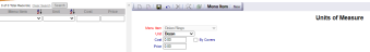 nits of Measure screen example